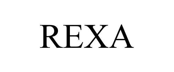 Trademark Logo REXA