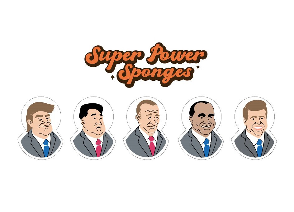  SUPER POWER SPONGES