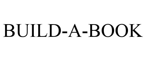 Trademark Logo BUILD-A-BOOK