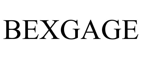 Trademark Logo BEXGAGE