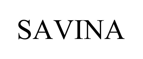 Trademark Logo SAVINA
