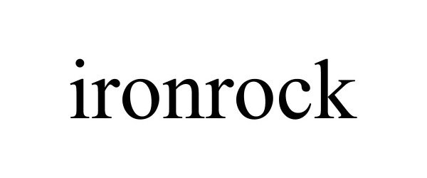Trademark Logo IRONROCK