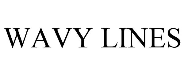Trademark Logo WAVY LINES