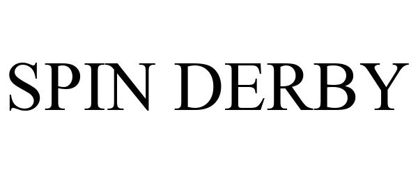 Trademark Logo SPIN DERBY