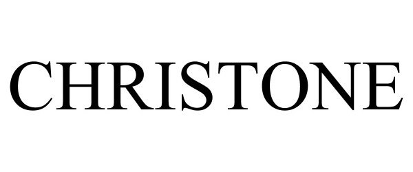 Trademark Logo CHRISTONE