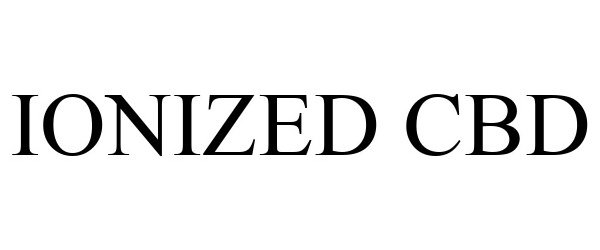  IONIZED CBD