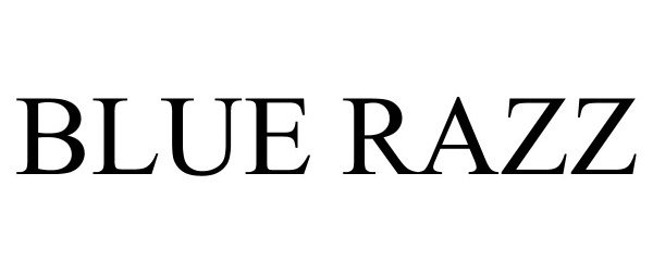 Trademark Logo BLUE RAZZ