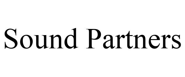 Trademark Logo SOUND PARTNERS