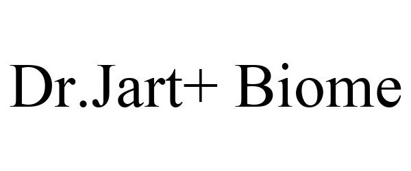 Trademark Logo DR.JART+ BIOME