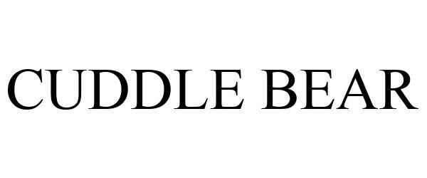 Trademark Logo CUDDLE BEAR