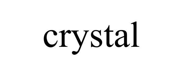 Trademark Logo CRYSTAL