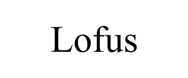 Trademark Logo LOFUS