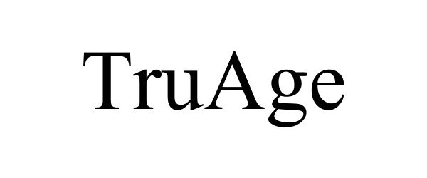 Trademark Logo TRUAGE
