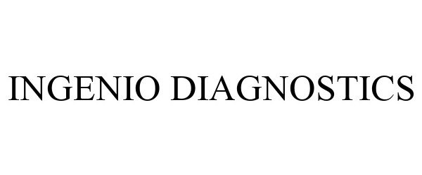  INGENIO DIAGNOSTICS