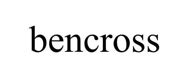 Trademark Logo BENCROSS