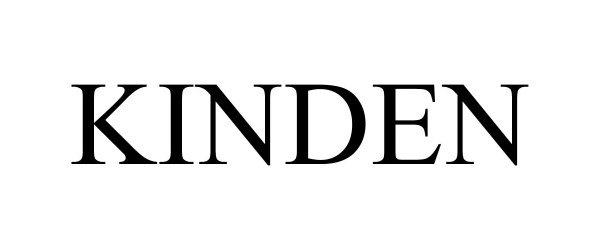 Trademark Logo KINDEN