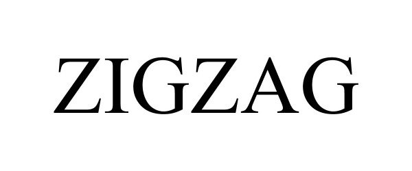 Trademark Logo ZIGZAG
