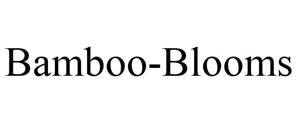  BAMBOO-BLOOMS