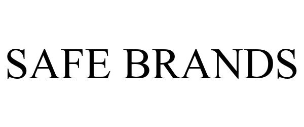 Trademark Logo SAFE BRANDS