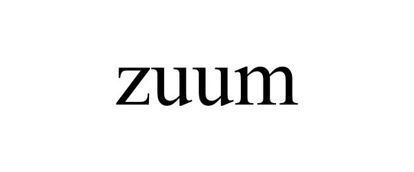 Trademark Logo ZUUM