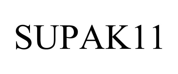 Trademark Logo SUPAK11