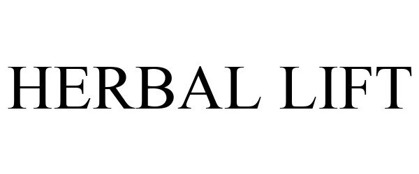 Trademark Logo HERBAL LIFT