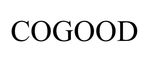 Trademark Logo COGOOD