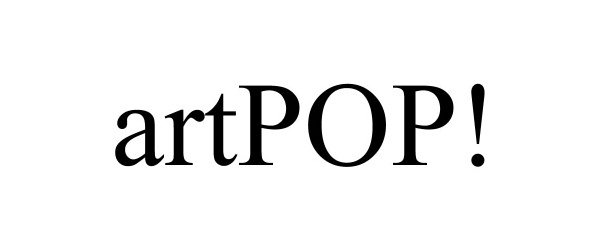 Trademark Logo ARTPOP!