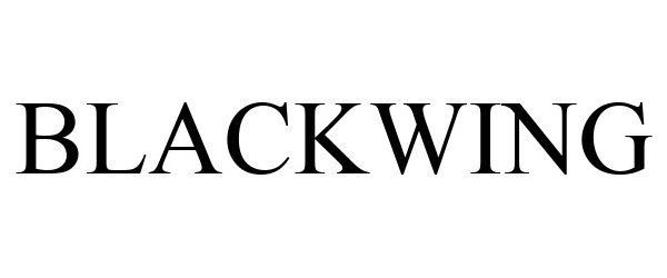 Trademark Logo BLACKWING