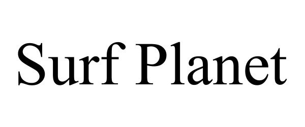 Trademark Logo SURF PLANET