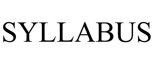 Trademark Logo SYLLABUS