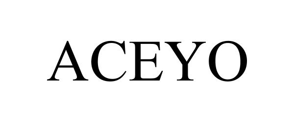Trademark Logo ACEYO