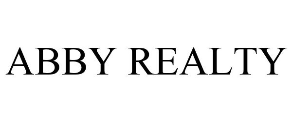 Trademark Logo ABBY REALTY