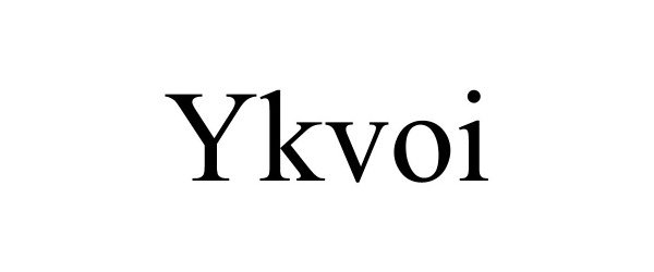 Trademark Logo YKVOI