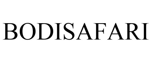 Trademark Logo BODISAFARI