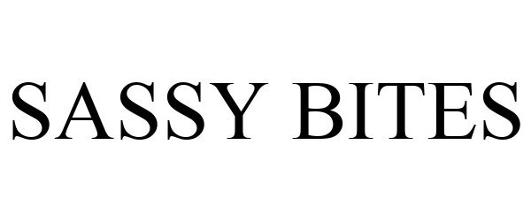 Trademark Logo SASSY BITES