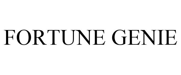 Trademark Logo FORTUNE GENIE