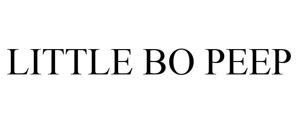 Trademark Logo LITTLE BO PEEP