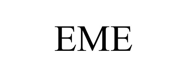 Trademark Logo EME