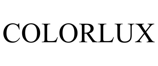 Trademark Logo COLORLUX