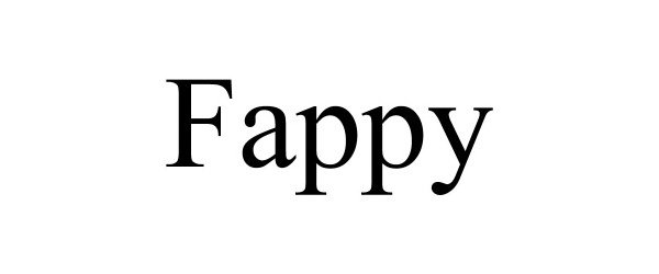 Trademark Logo FAPPY