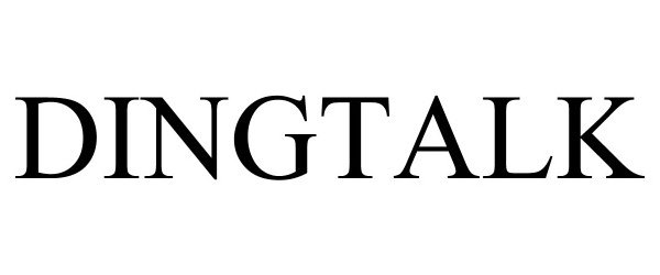 Trademark Logo DINGTALK