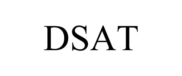 Trademark Logo DSAT