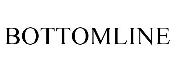 Trademark Logo BOTTOMLINE