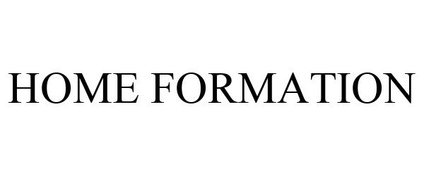 Trademark Logo HOME FORMATION
