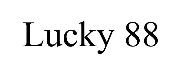 Trademark Logo LUCKY 88