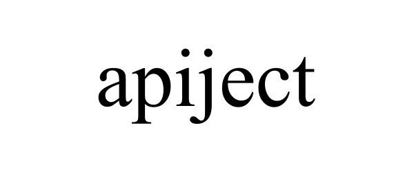 Trademark Logo APIJECT