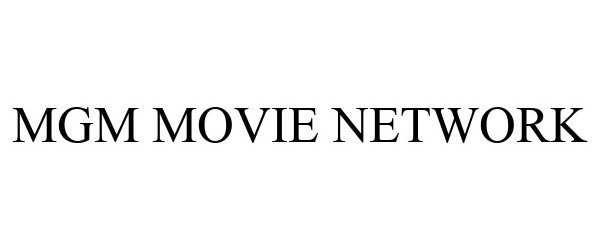Trademark Logo MGM MOVIE NETWORK