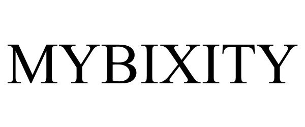 Trademark Logo MYBIXITY