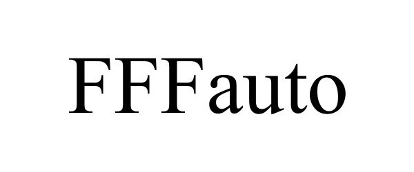 Trademark Logo FFFAUTO